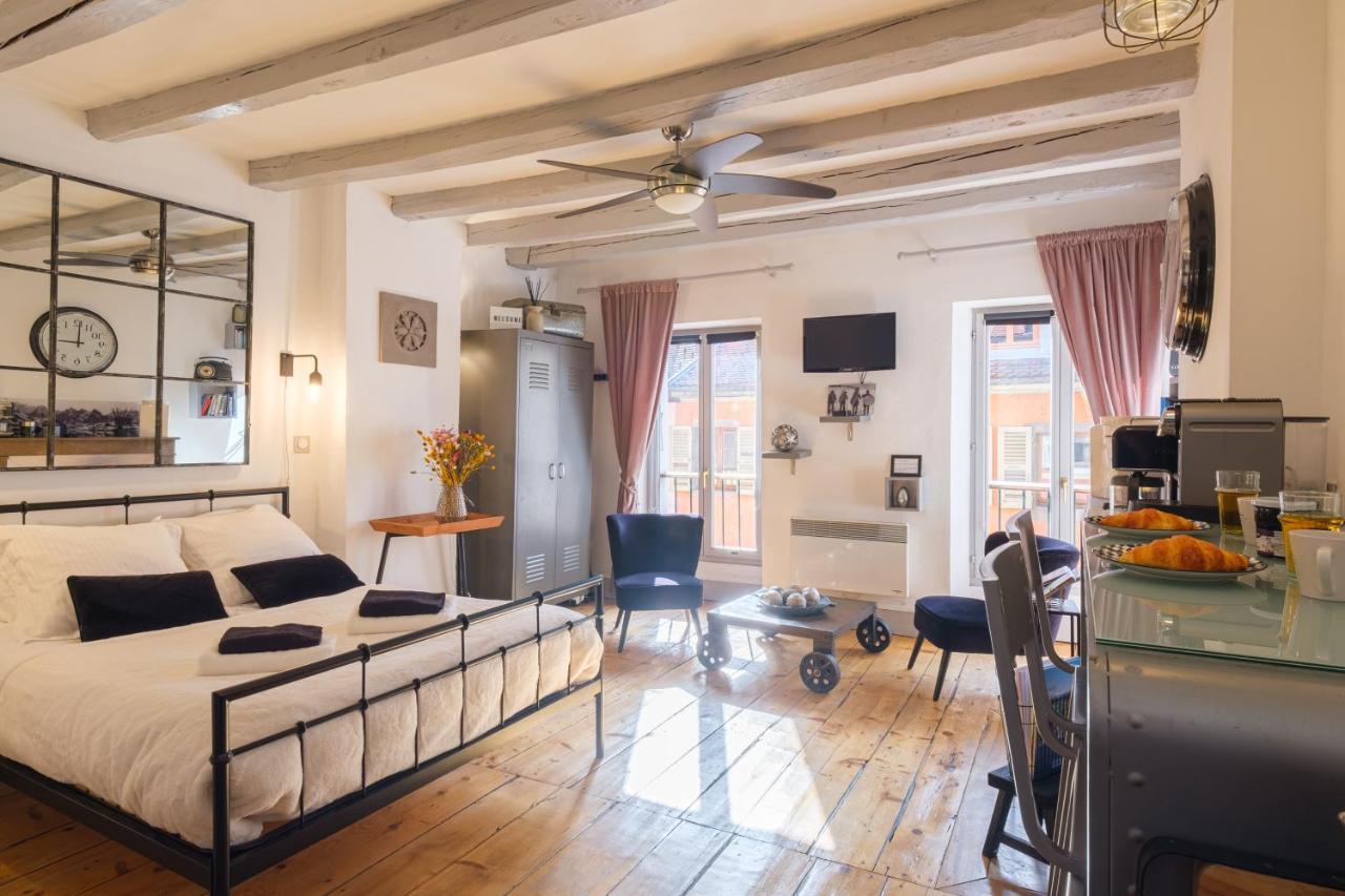 Au Grey D'Annecy, Studio Cosy Au Coeur De La Ville Exteriör bild